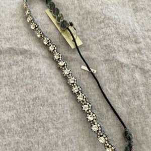 NWT Deepa Gurnani Crystal Headband